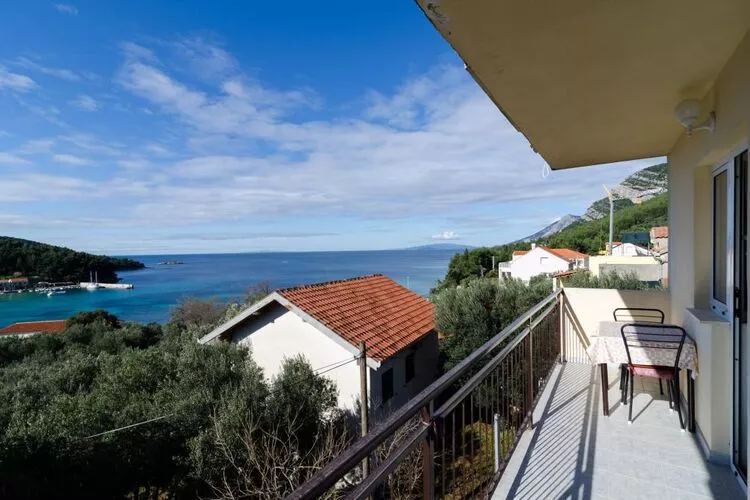 Apartment Dalmatin Žuljana - Two-Bedroom Apartment 2-Terrace balcony