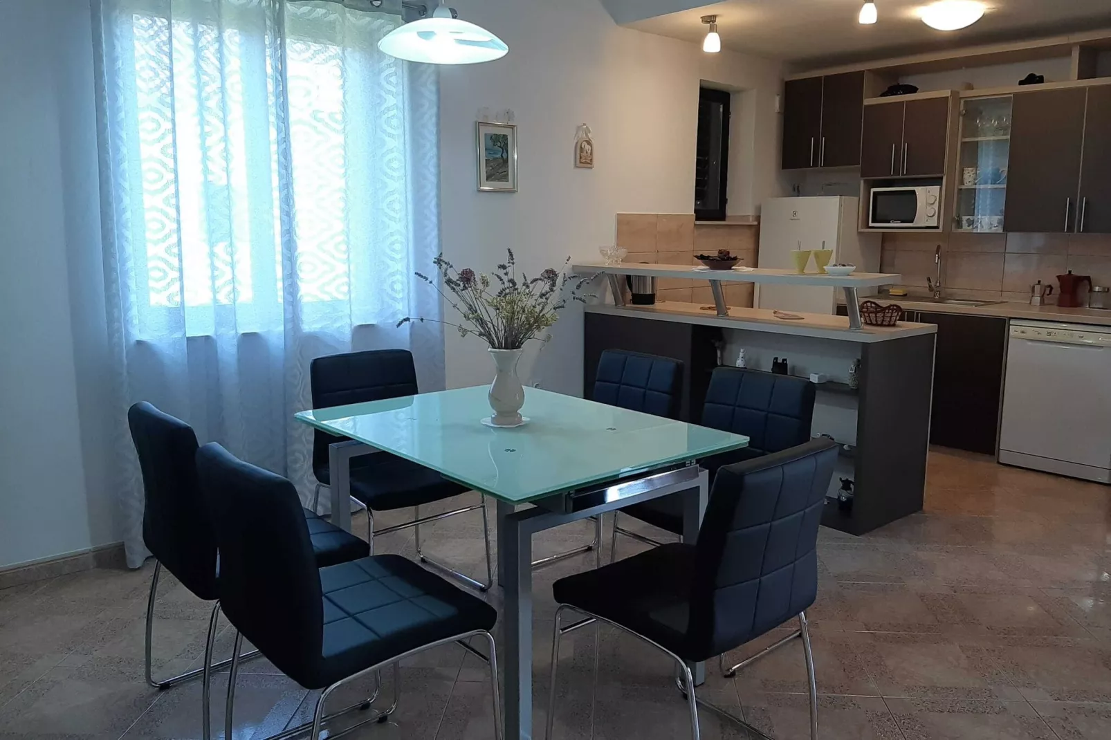 Apartment Bruna - Two Bedroom Apartment with Terrace-Salle à manger