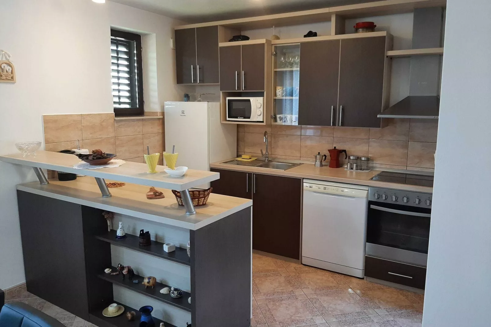Apartment Bruna - Two Bedroom Apartment with Terrace-Cuisine