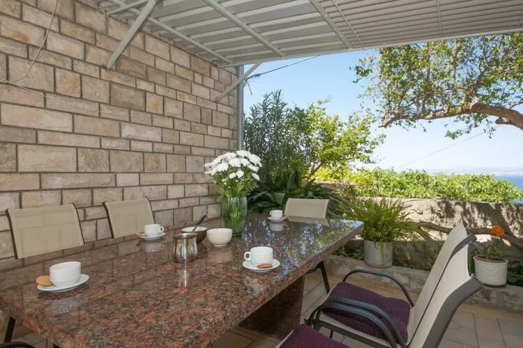 Apartments Mira -One Bedroom Apartment with Terrace and Sea View(A1)-Terrace