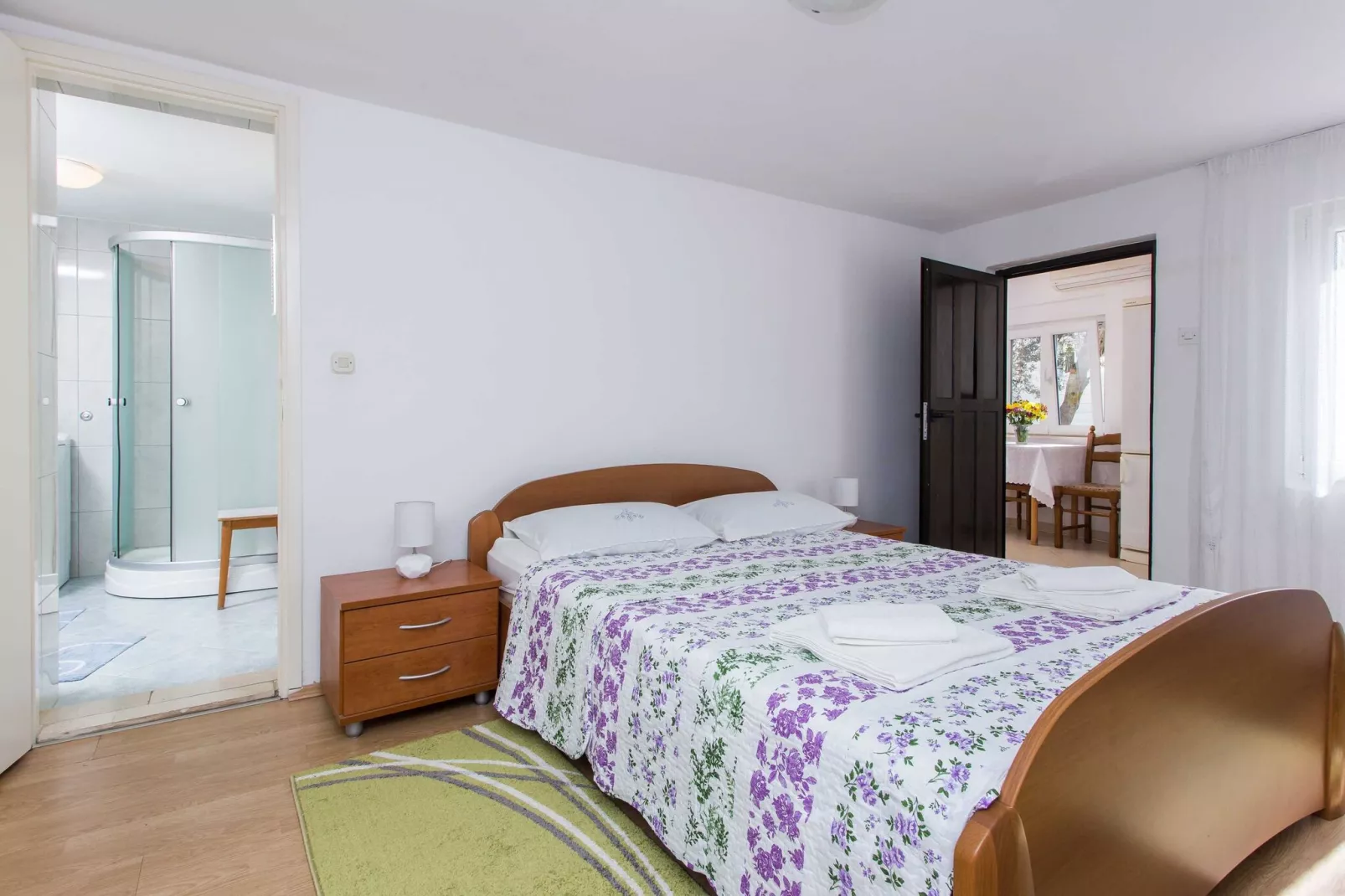 Apartment Nadalina- One Bedroom Apartment with Terrace (A3)-Bedroom