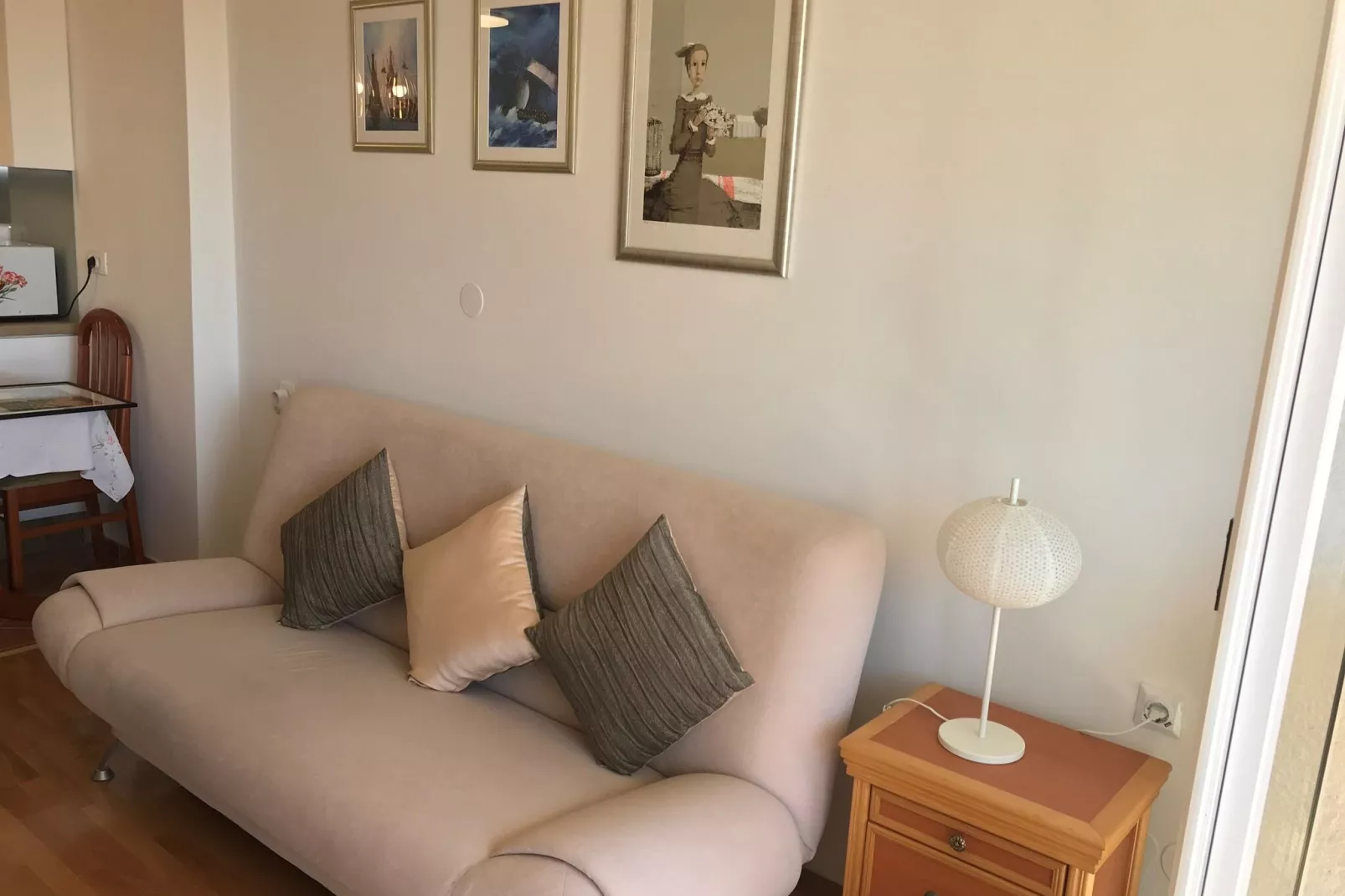 Apartment City Walk (ST) - Comfort One Bedroom Apartment with Balcony and City View (A2)-Living room