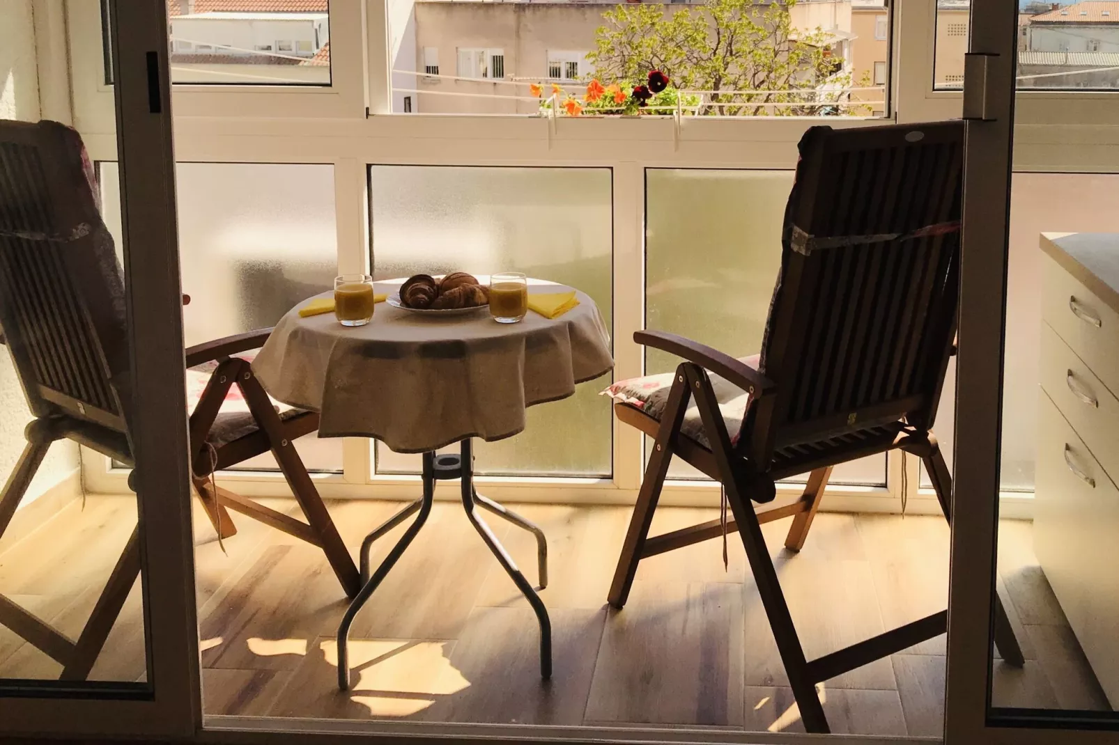 Apartment City Walk (ST) - Comfort One Bedroom Apartment with Balcony and City View (A2)-Terrace balcony
