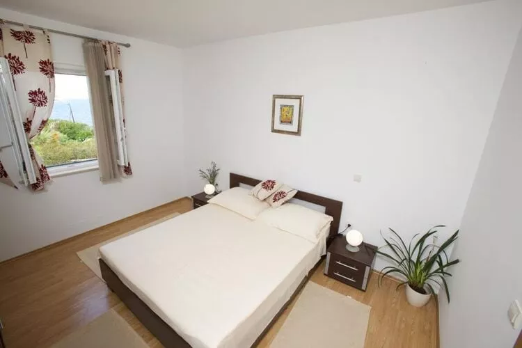 Apartments Villa Grlica - One Bedroom Apartment with Terrace and Sea View (A1)-Bedroom
