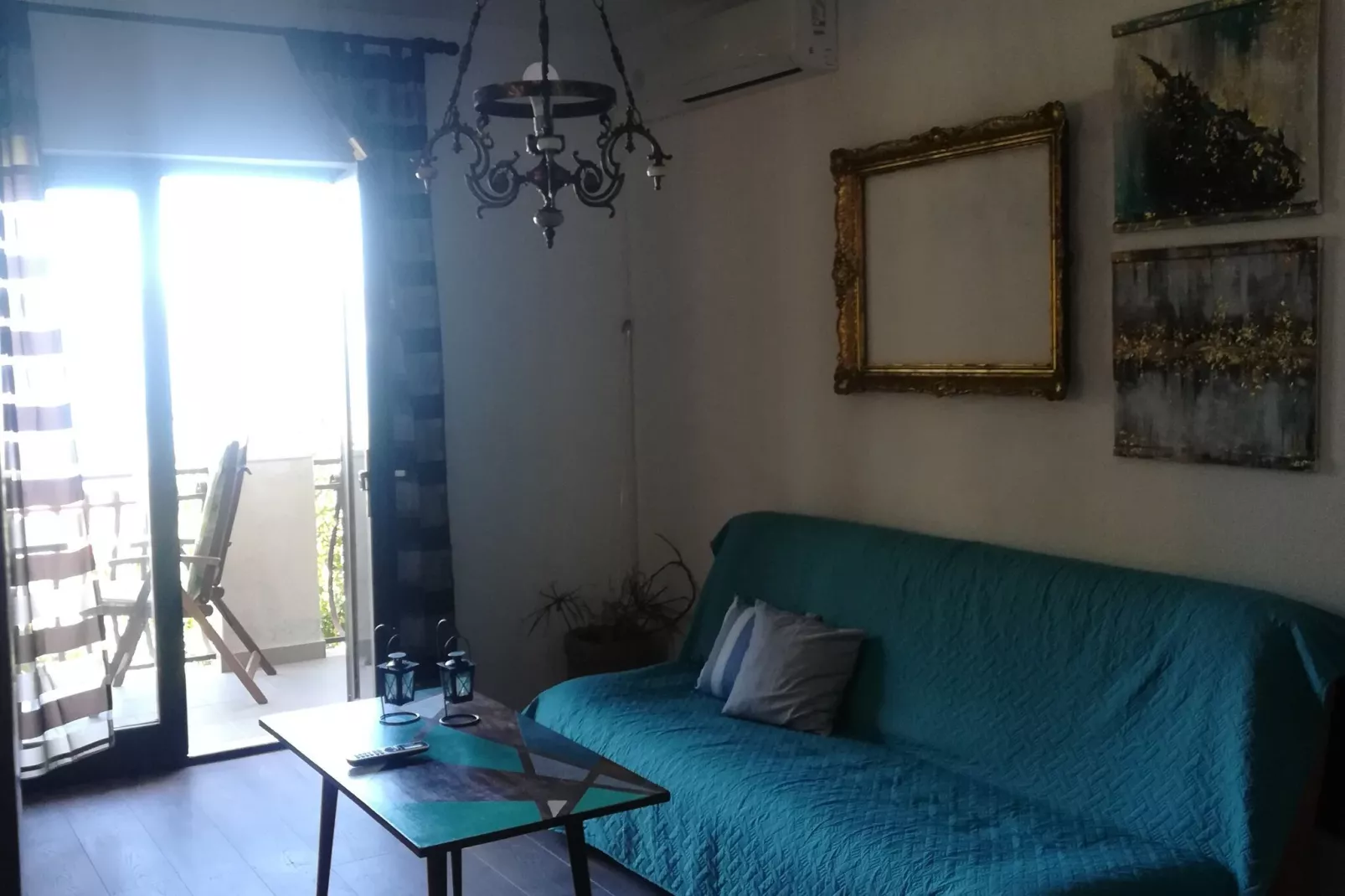 Apartments Tamara (ST)- Three Bedroom Apartment with Balcony (A1)-Living room
