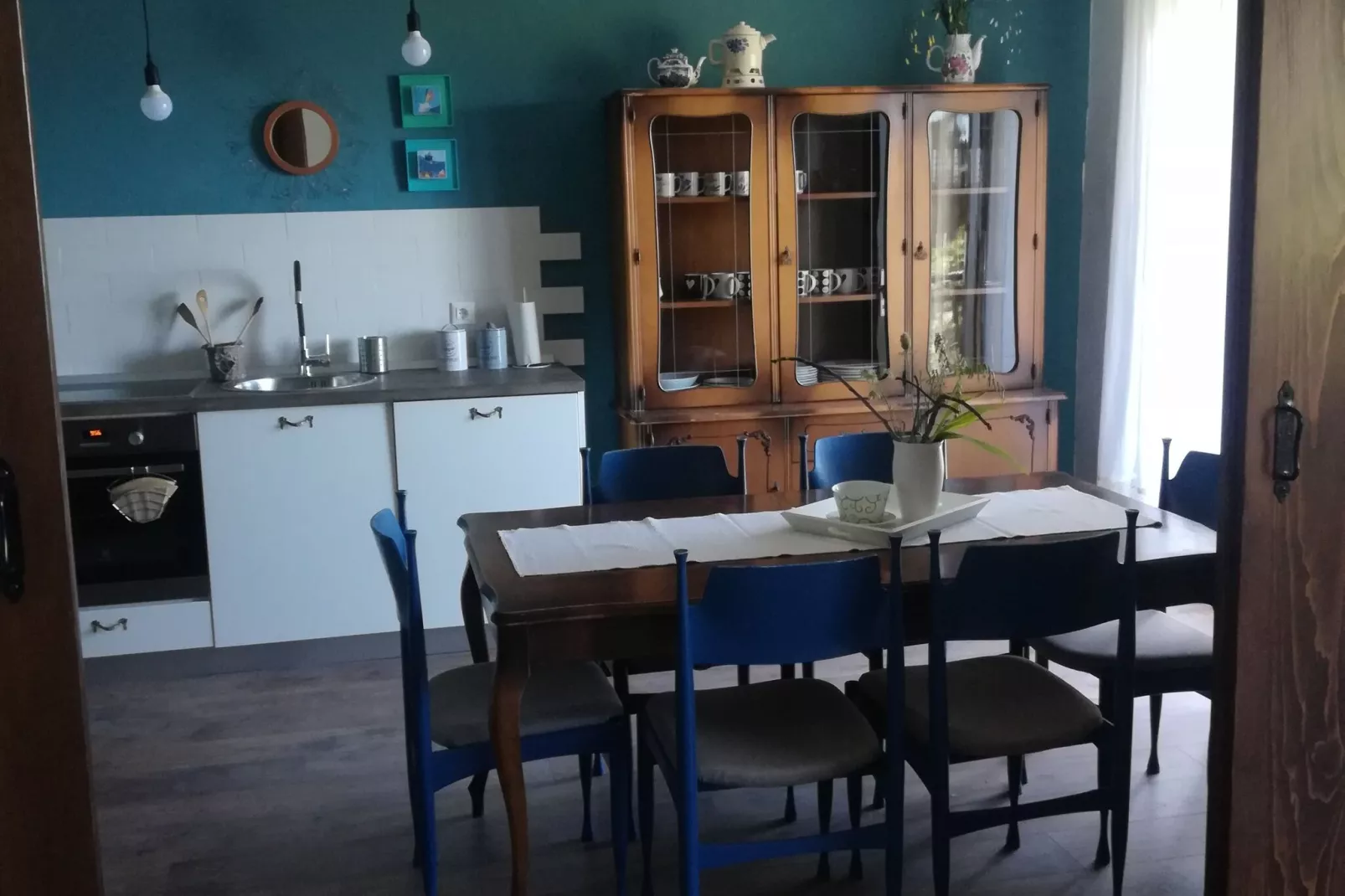 Apartments Tamara (ST)- Three Bedroom Apartment with Balcony (A1)-Dining room