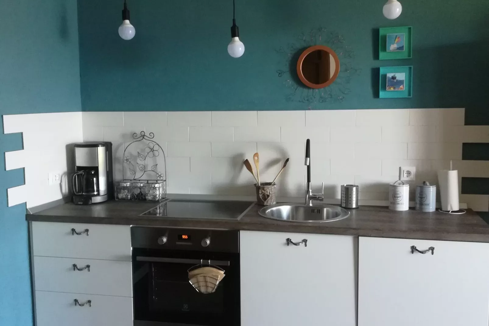 Apartments Tamara (ST)- Three Bedroom Apartment with Balcony (A1)-Kitchen
