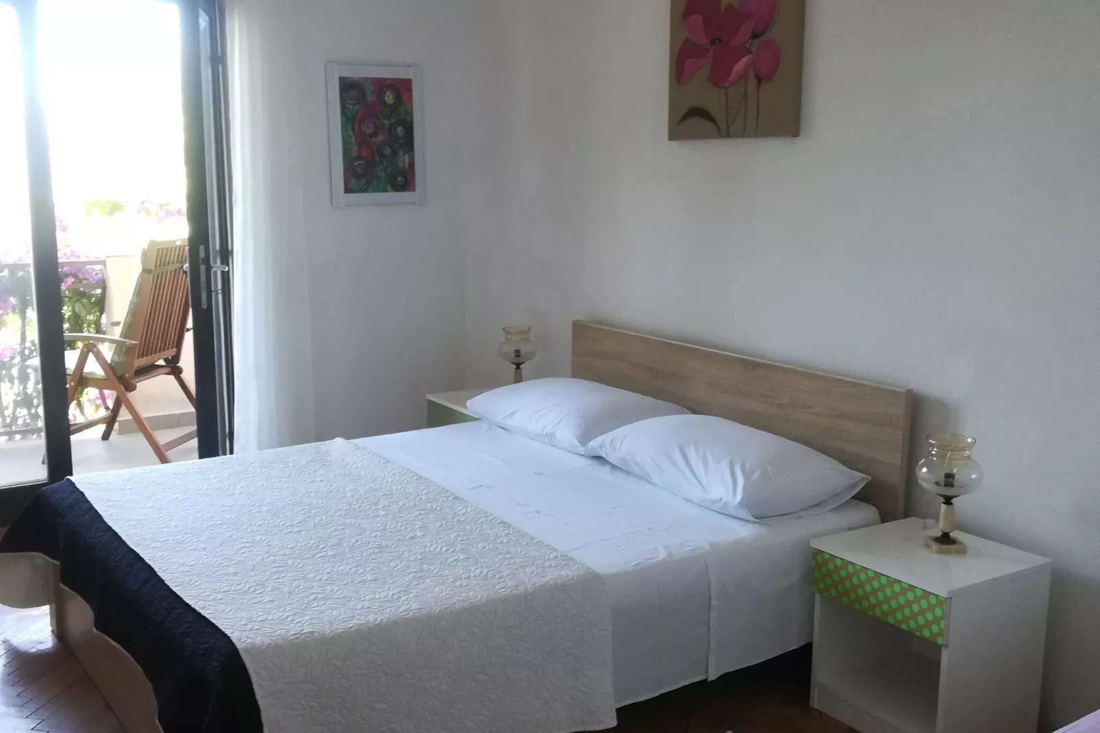 Apartments Tamara (ST)- Three Bedroom Apartment with Balcony (A1)-Bedroom
