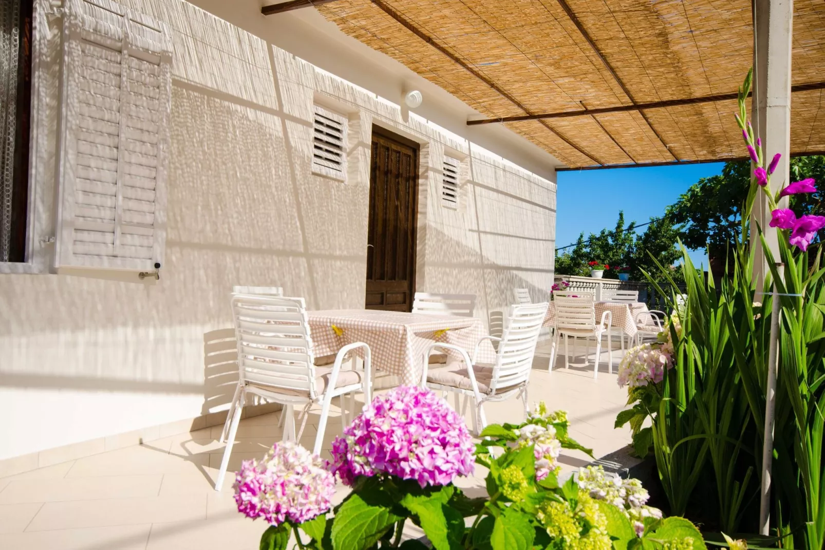 Guest House Rooms Rose- Comfort Double Room with Balcony and Sea View-Outdoor