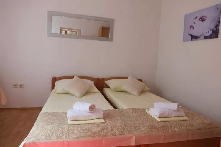 Apartments Franka - Studio with Terrace and Sea View (A2)-Living room