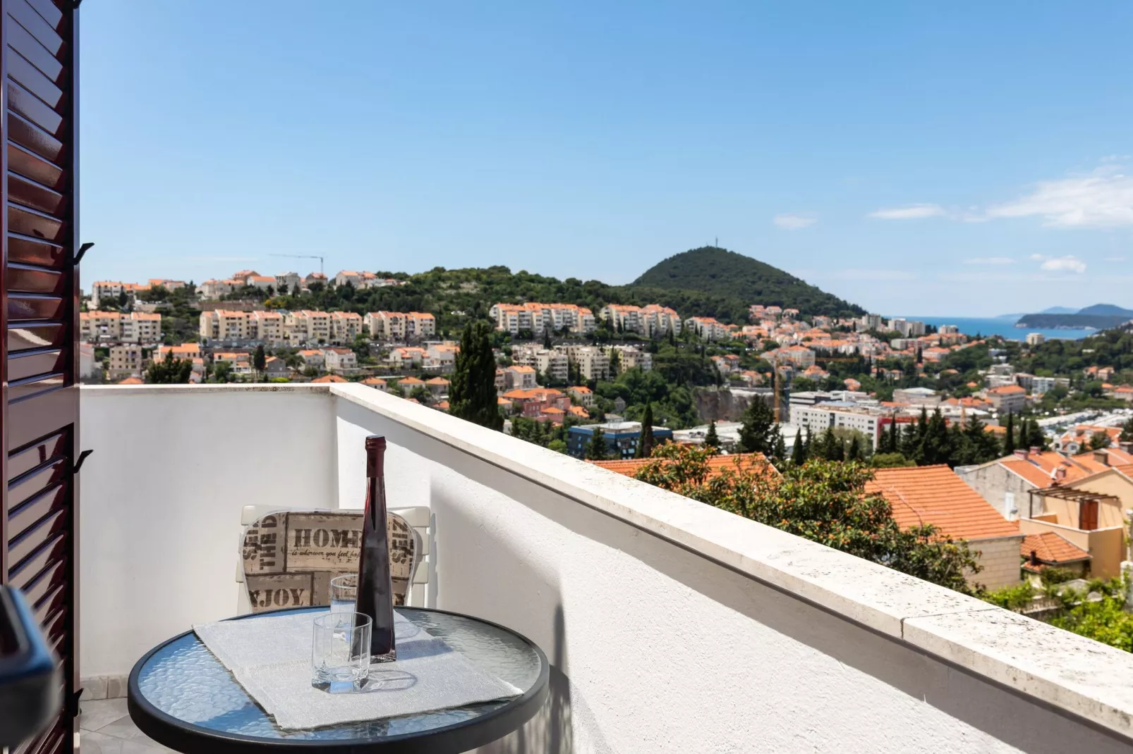 Apartments Franka - One Bedroom Apartment with Balcony and Sea View (A2+1)-Terrace balcony