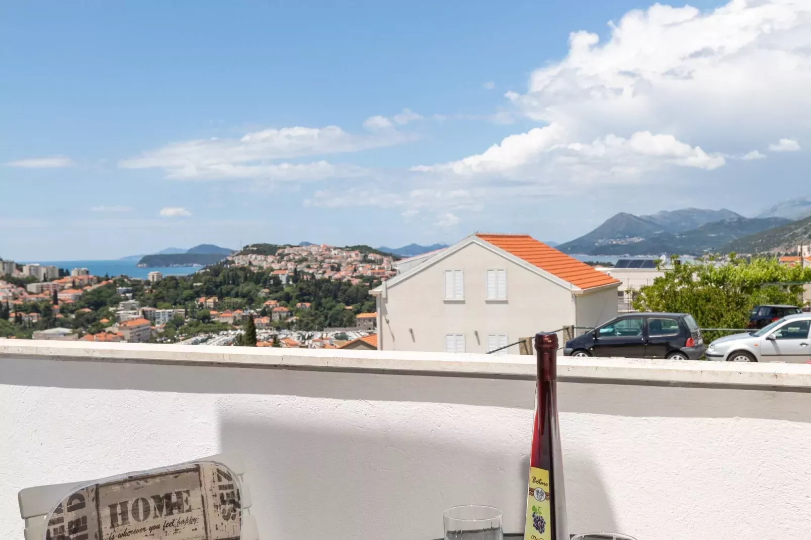 Apartments Franka - One Bedroom Apartment with Balcony and Sea View (A2+1)-Terrace balcony