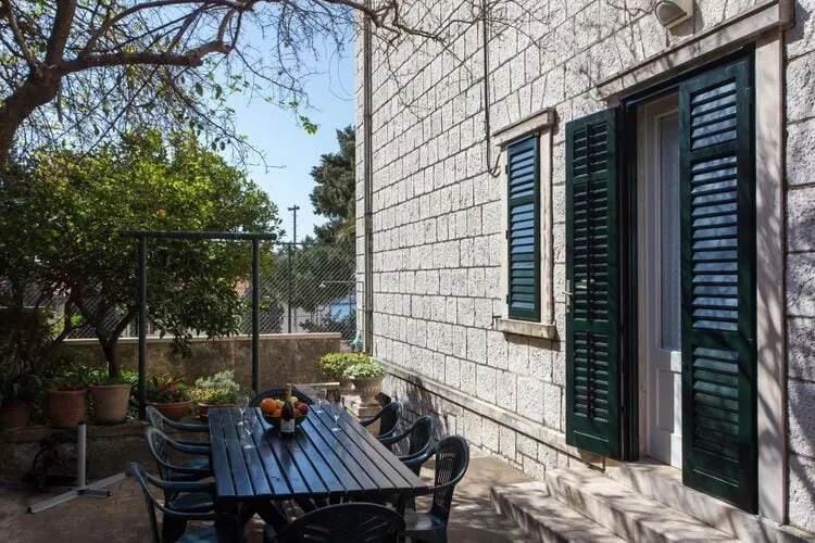 Holiday Home Patricija-Duplex Three Bedroom Apartment with Balcony and Sea View (A6+1)-Terrasse