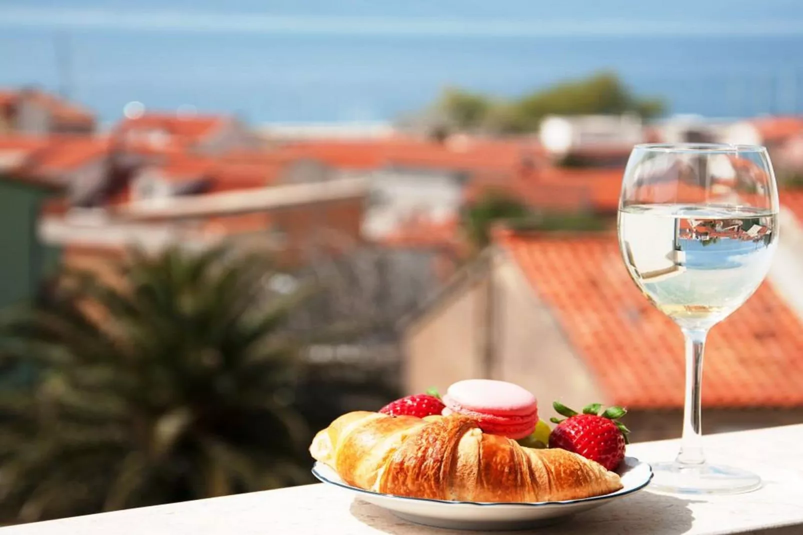 Apartments Villa Angela - Studio Apartment with Balcony and Sea View (Dajana)-View