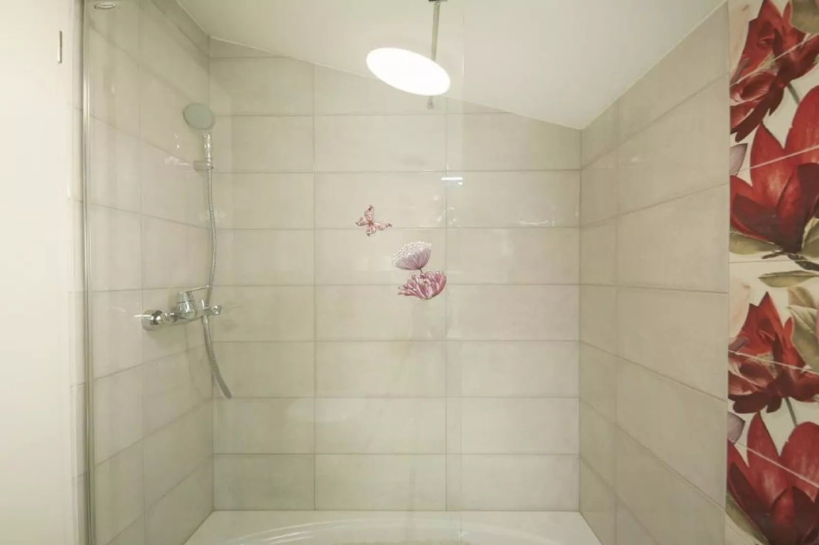 Apartments Villa Angela - One Bedroom Apartment with Terrace and Sea View (Erika)-Salle de bain