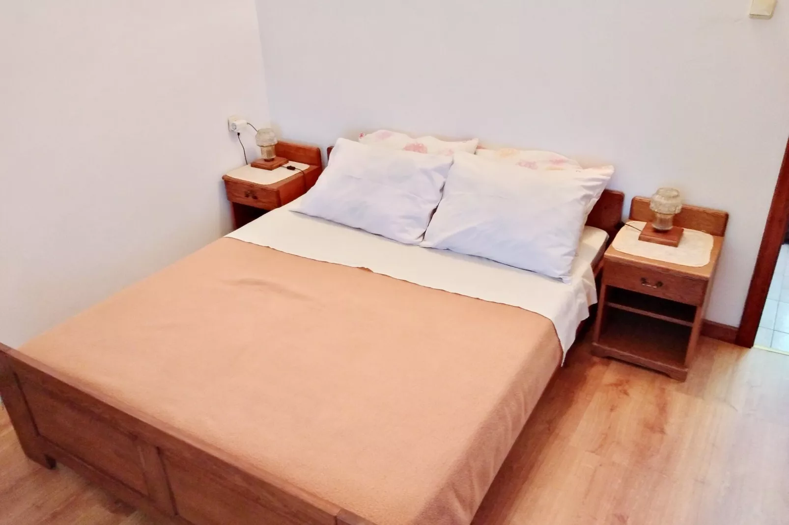 Guest House Hazdovac - Two Bedroom Apartment with Terrace and Sea View-Bedroom