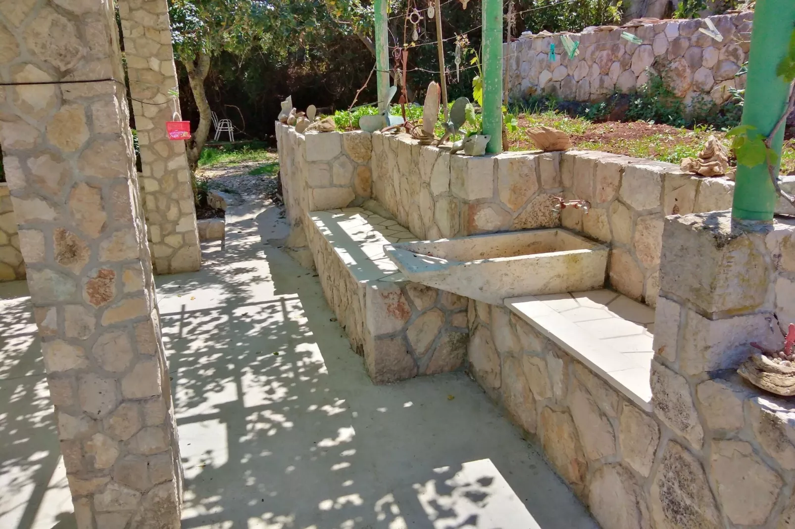 Guest House Hazdovac - Two Bedroom Apartment with Terrace and Sea View-Outdoor