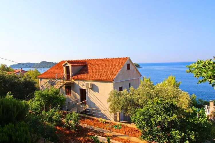 Apartments Bačić - One Bedroom Apartment with Terrace and Sea View (A2+1)-Extérieur
