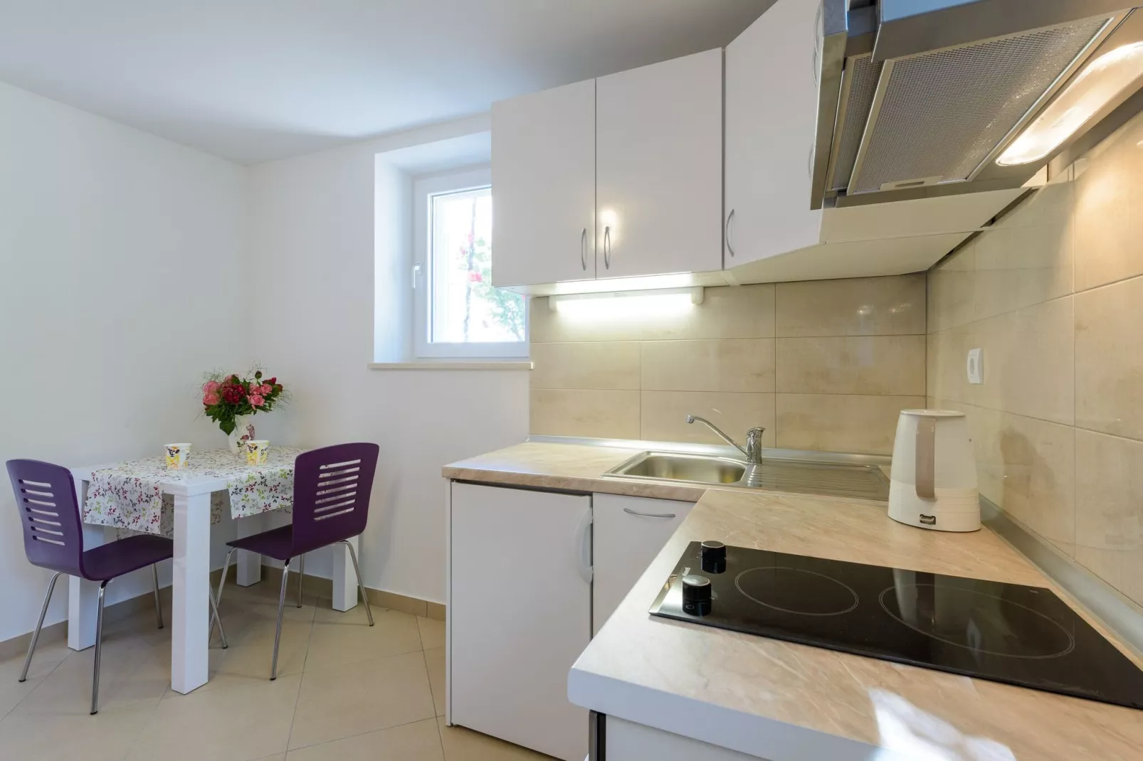 Apartment Pavlina - One Bedroom Apartment with Terrace-Kitchen
