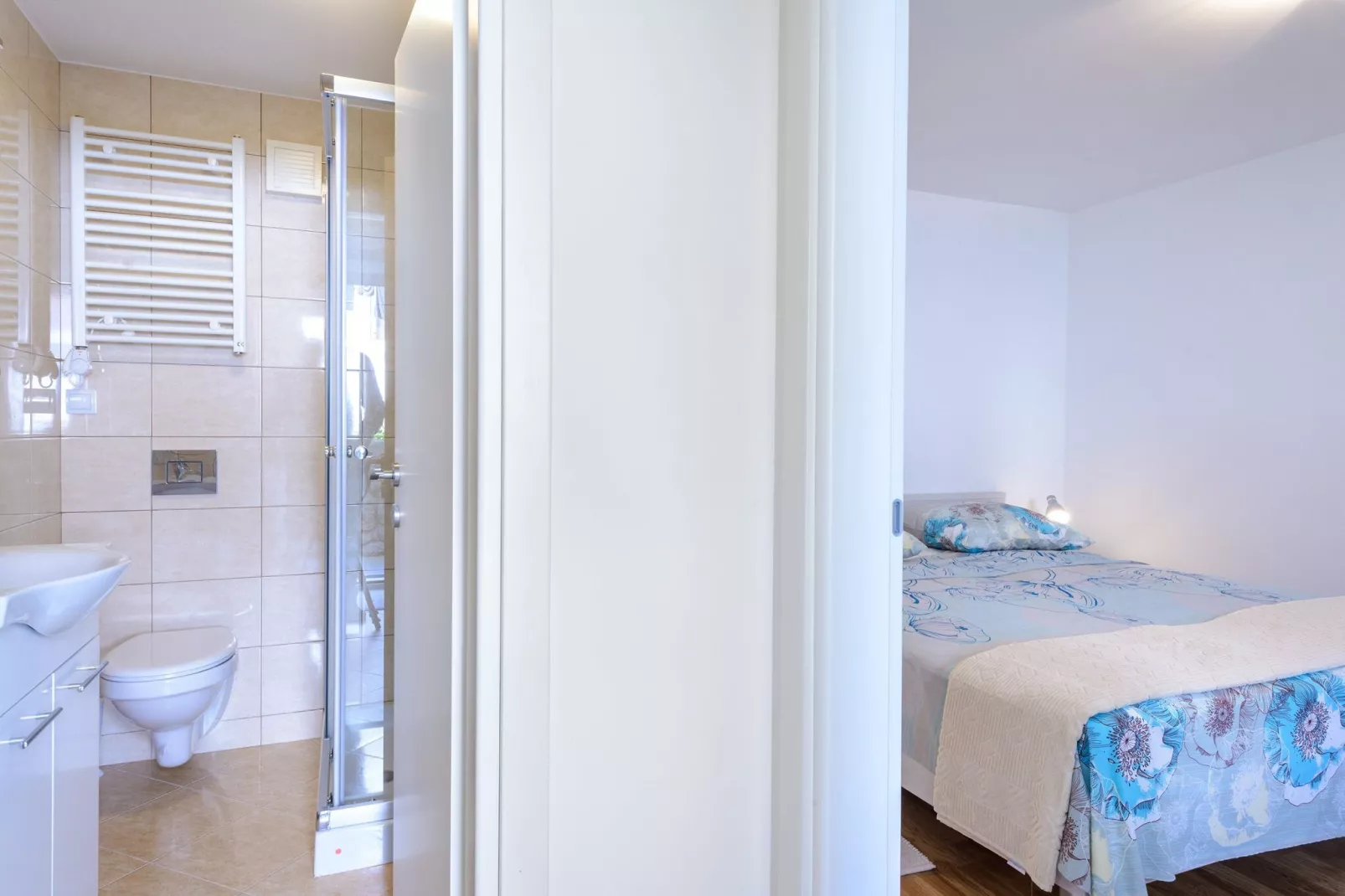 Apartment Pavlina - One Bedroom Apartment with Terrace-Bedroom