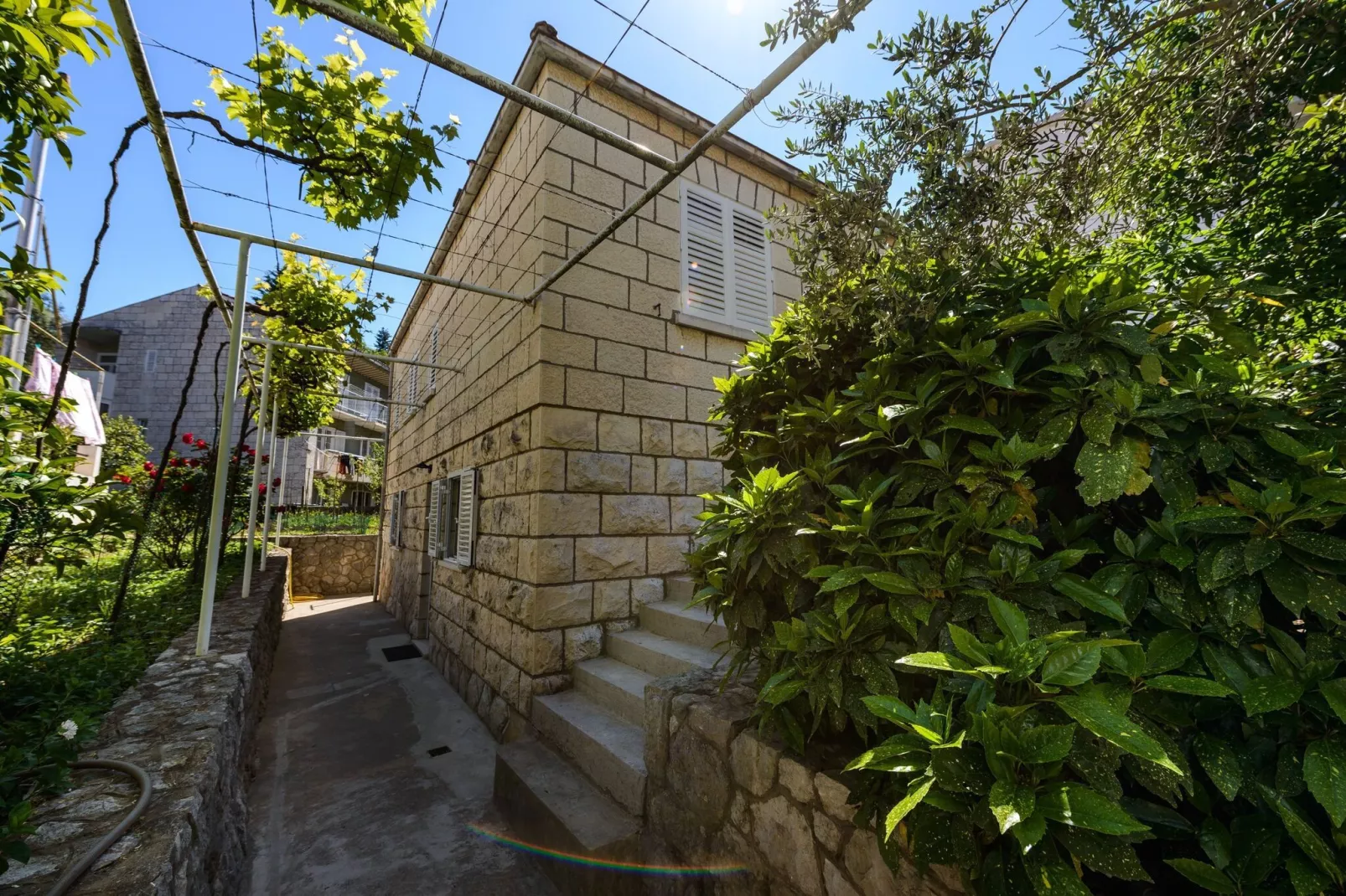 Apartment Pavlina - One Bedroom Apartment with Terrace-Outdoor