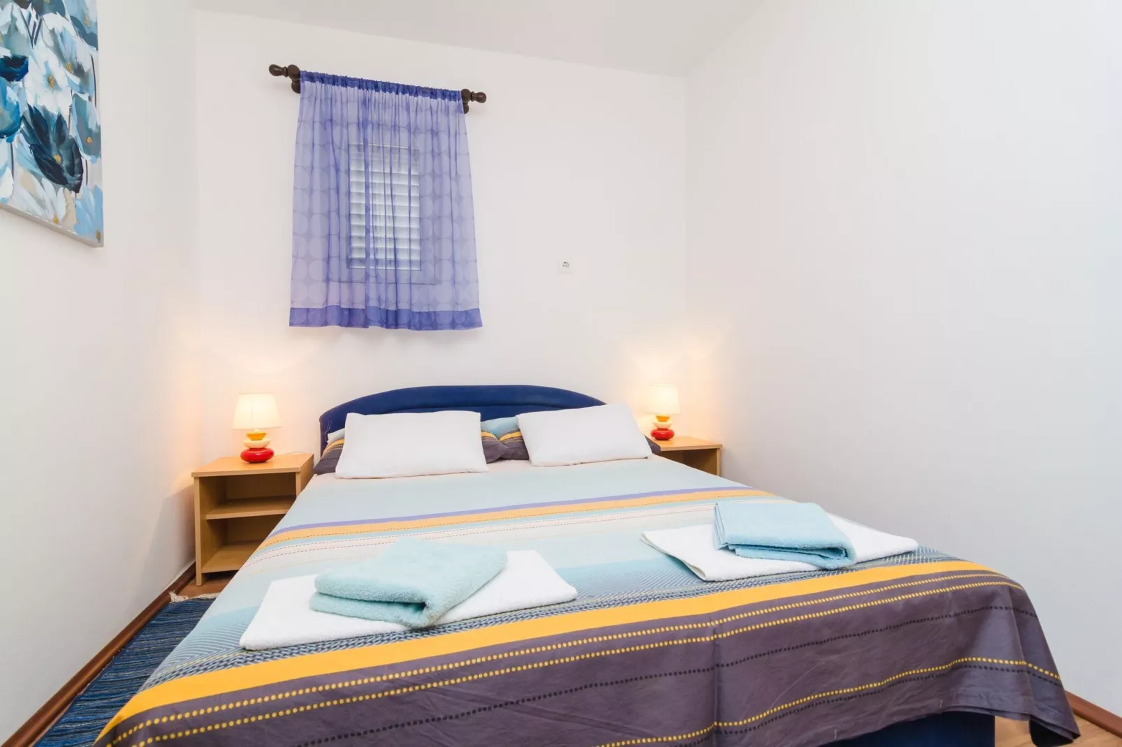 Apartment Adea - One Bedroom Apartment with Terrace-Schlafzimmer