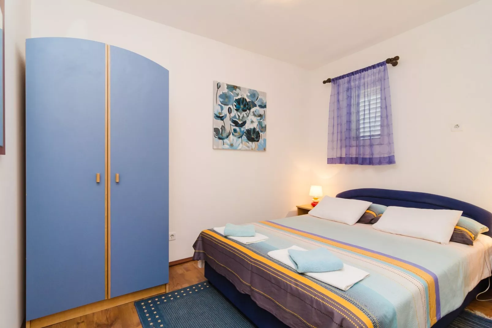 Apartment Adea - One Bedroom Apartment with Terrace-Schlafzimmer