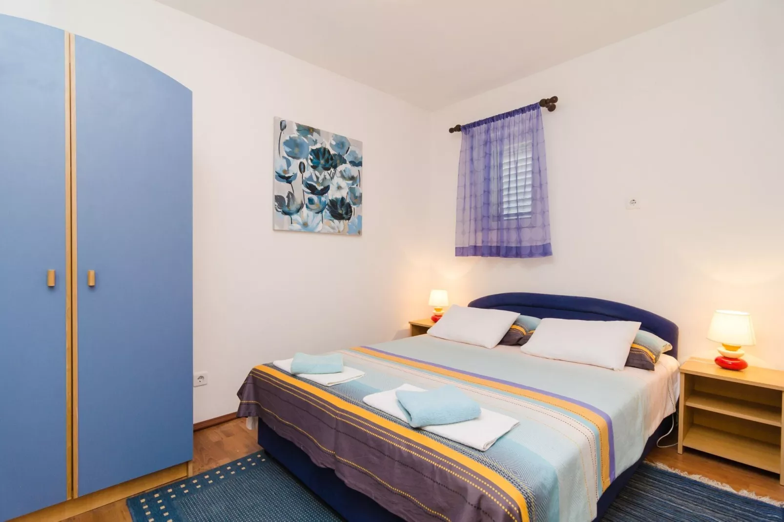 Apartment Adea - One Bedroom Apartment with Terrace-Schlafzimmer