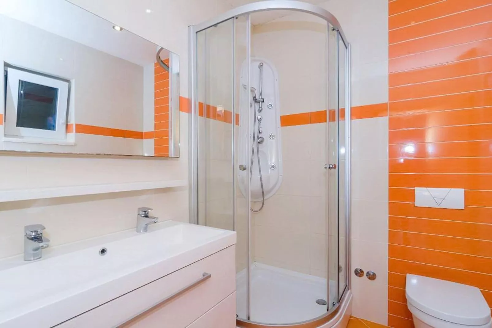 Apartments Villa Bella Vista - Two Bedroom Apartment with Balcony and  Sea  View-Salle de bain