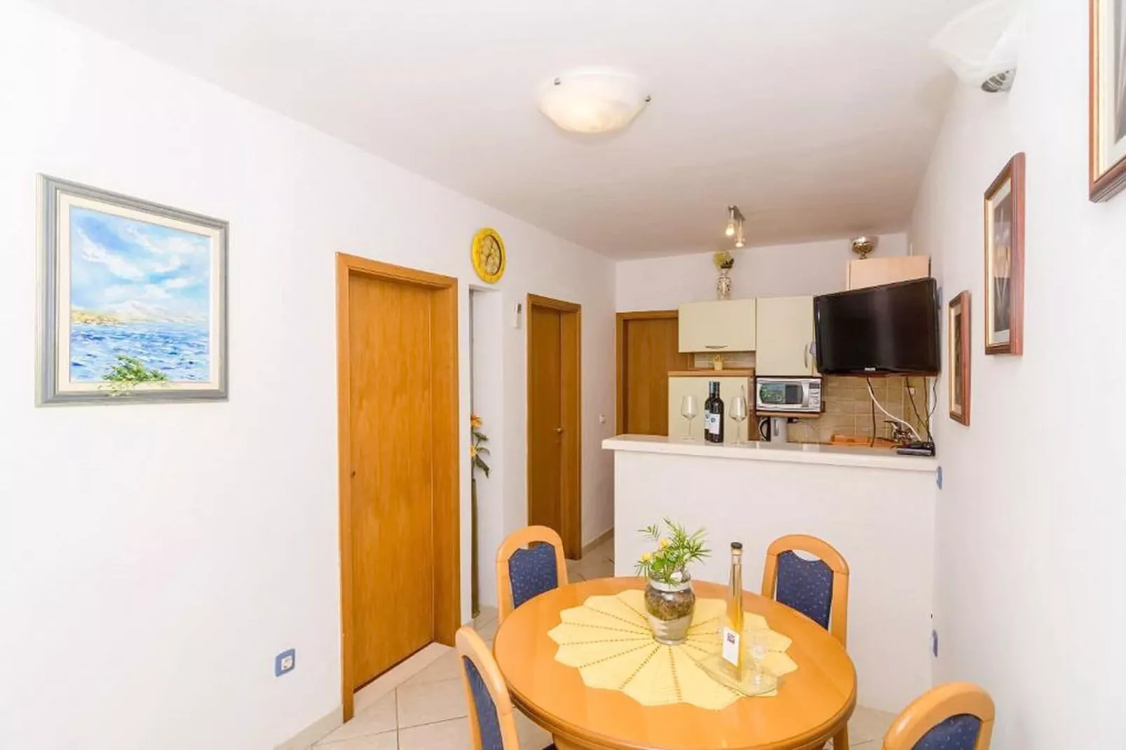 Apartments Villa Bella Vista - Two Bedroom Apartment With Terrace-Salle à manger