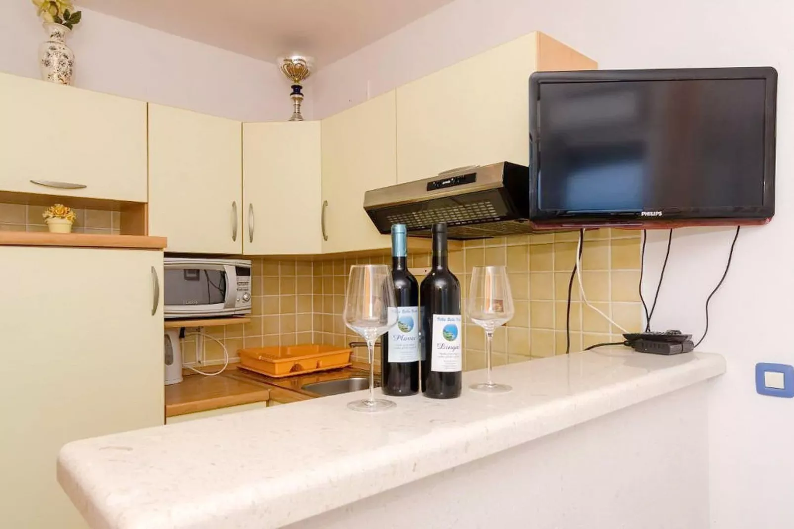 Apartments Villa Bella Vista - Two Bedroom Apartment With Terrace-Cuisine