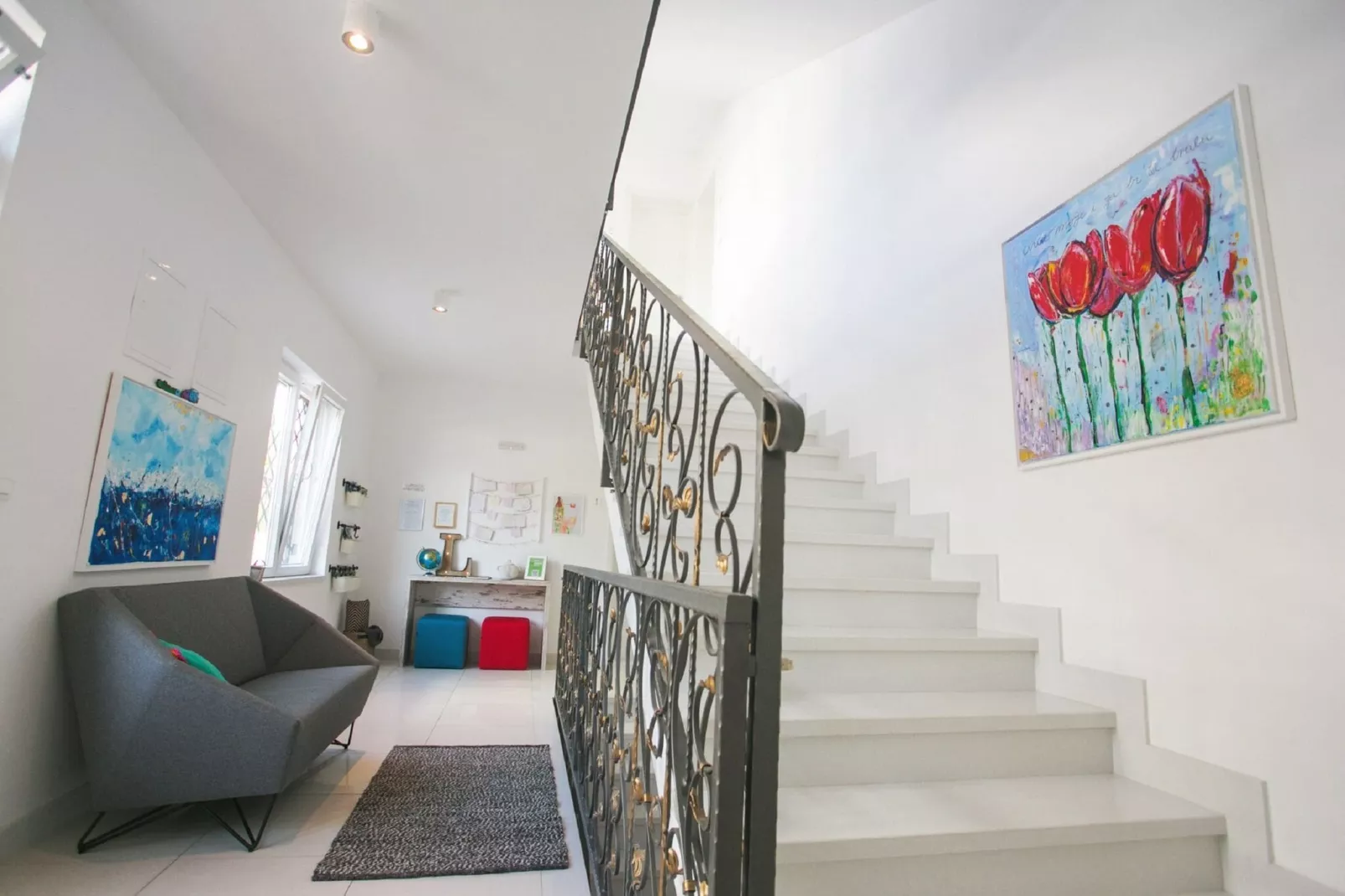 Apartments Villa Lukas - ''No.1'' One-Bedroom Apartment with Balcony and Sea View-Indoor