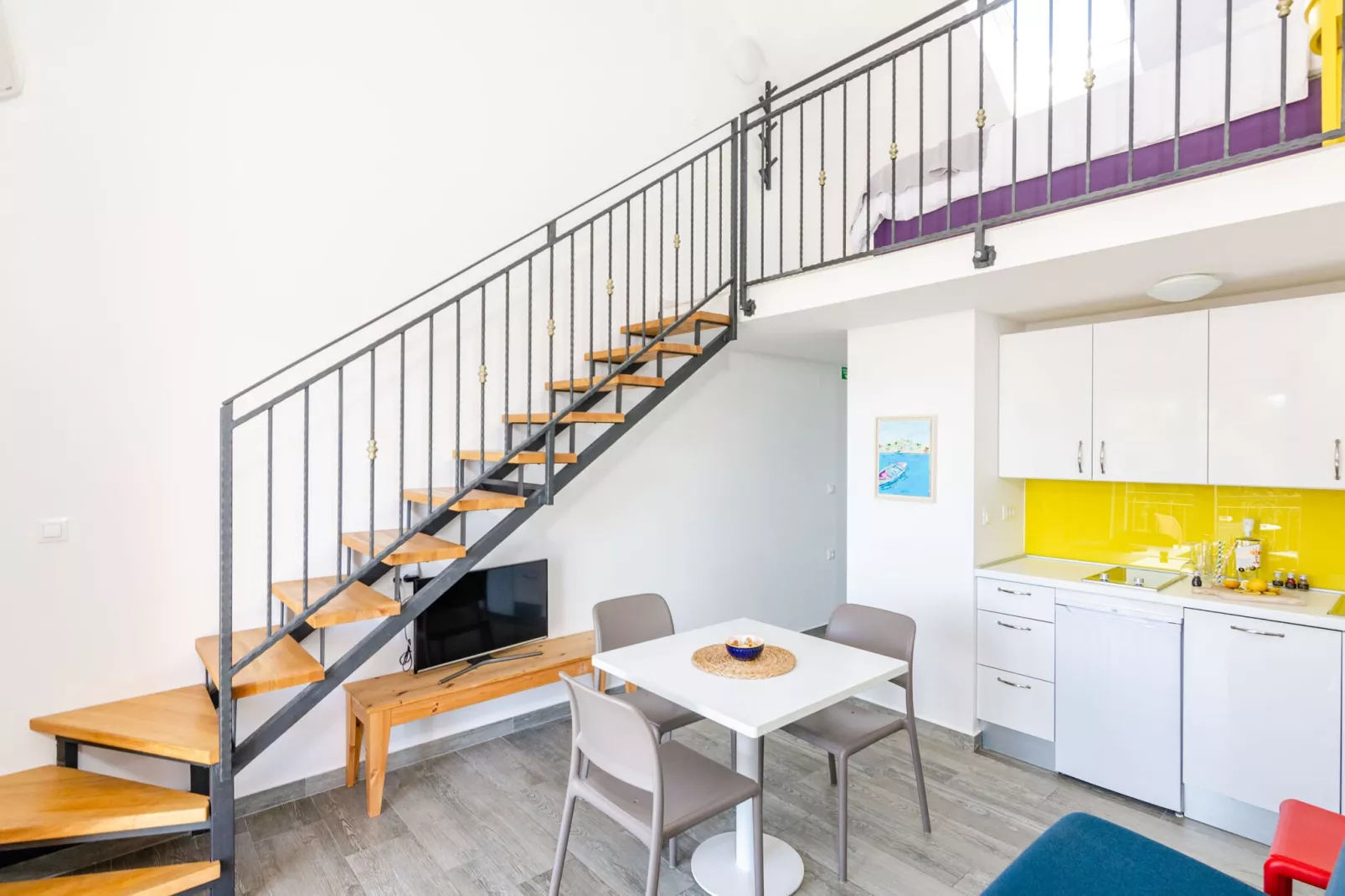 Apartments Villa Lukas - ''No.9'' Gallery Two Bedroom Apartment with Balcony and Sea View-Kitchen