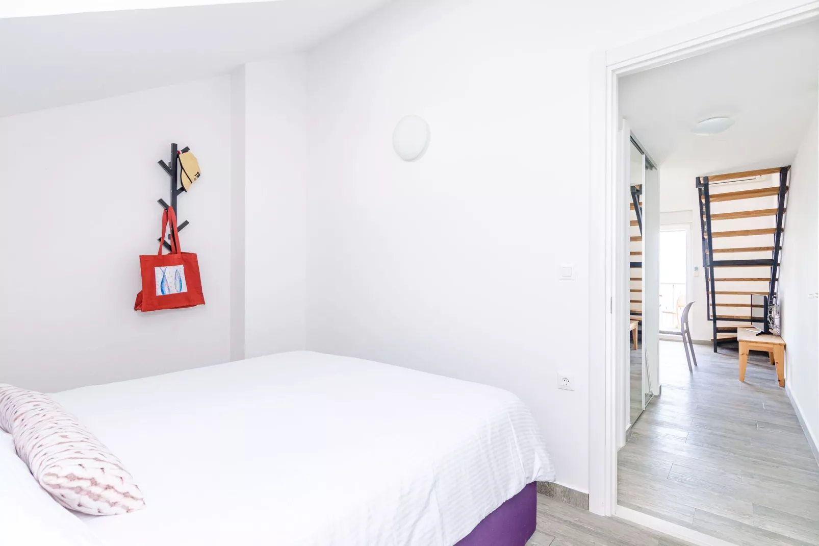 Apartments Villa Lukas - ''No.12'' Gallery Two Bedroom Apartment with Balcony and Sea View-Bedroom