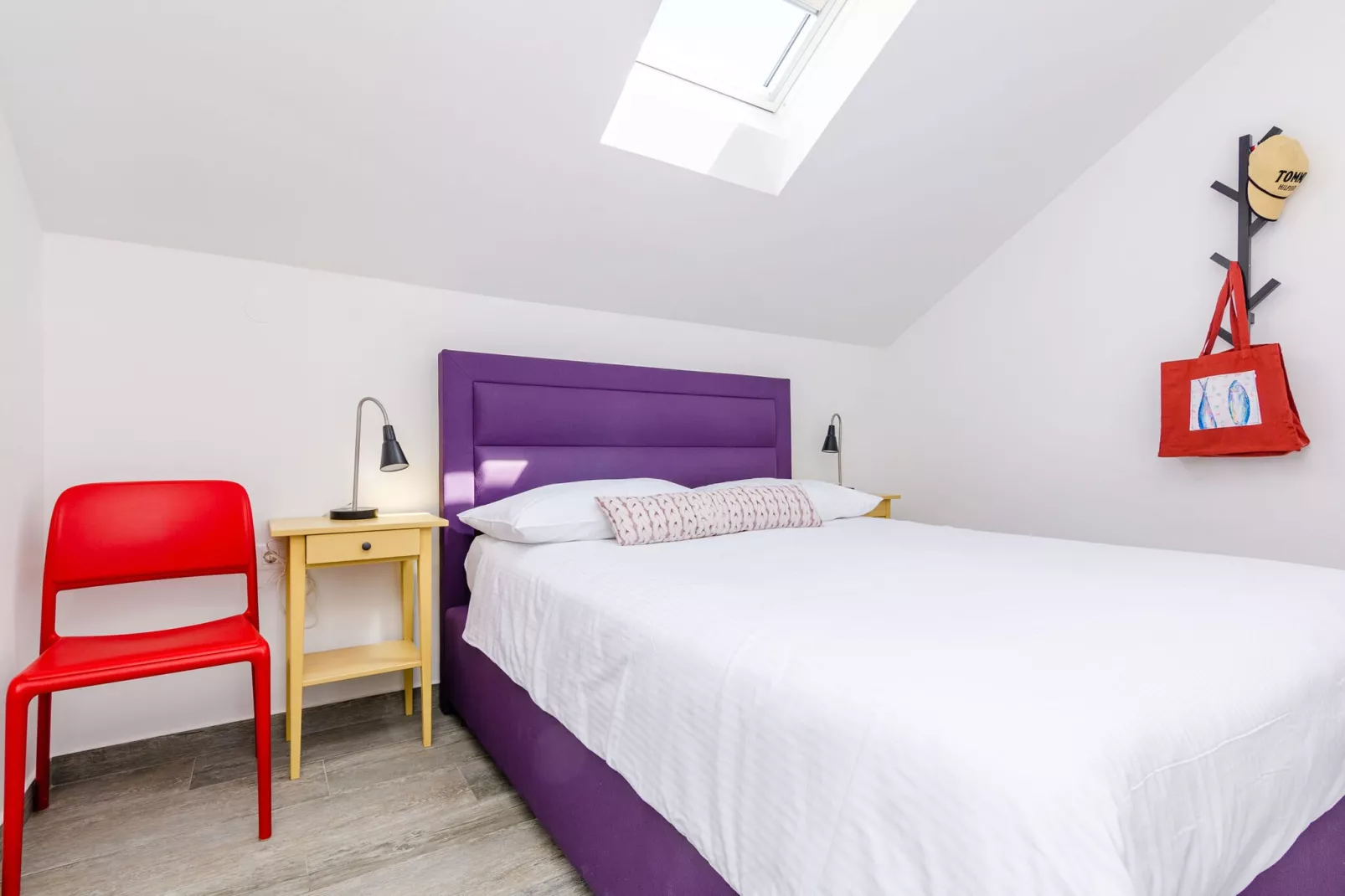 Apartments Villa Lukas - ''No.12'' Gallery Two Bedroom Apartment with Balcony and Sea View-Bedroom