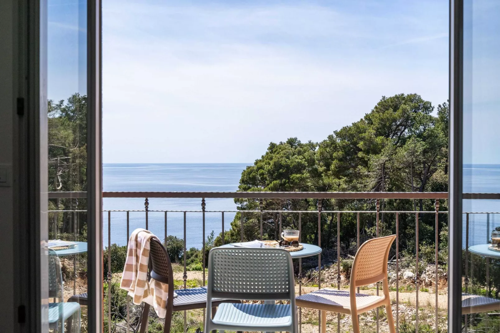 Apartments Villa Lukas - ''No.12'' Gallery Two Bedroom Apartment with Balcony and Sea View-Terrace balcony