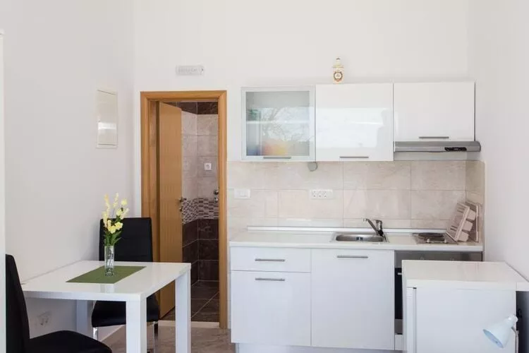 Apartments Villa Ari - Superior Studio Apartment with Terrace and Sea View (First Floor)-Kitchen