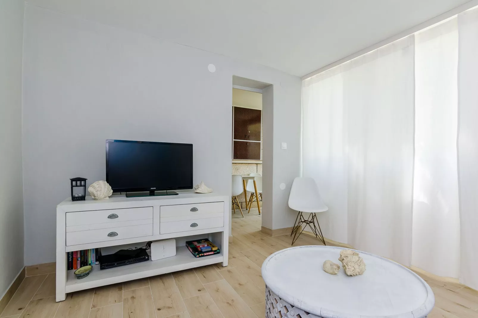 Apartment Kate - Two Bedroom Apartment with Sea View-Living room