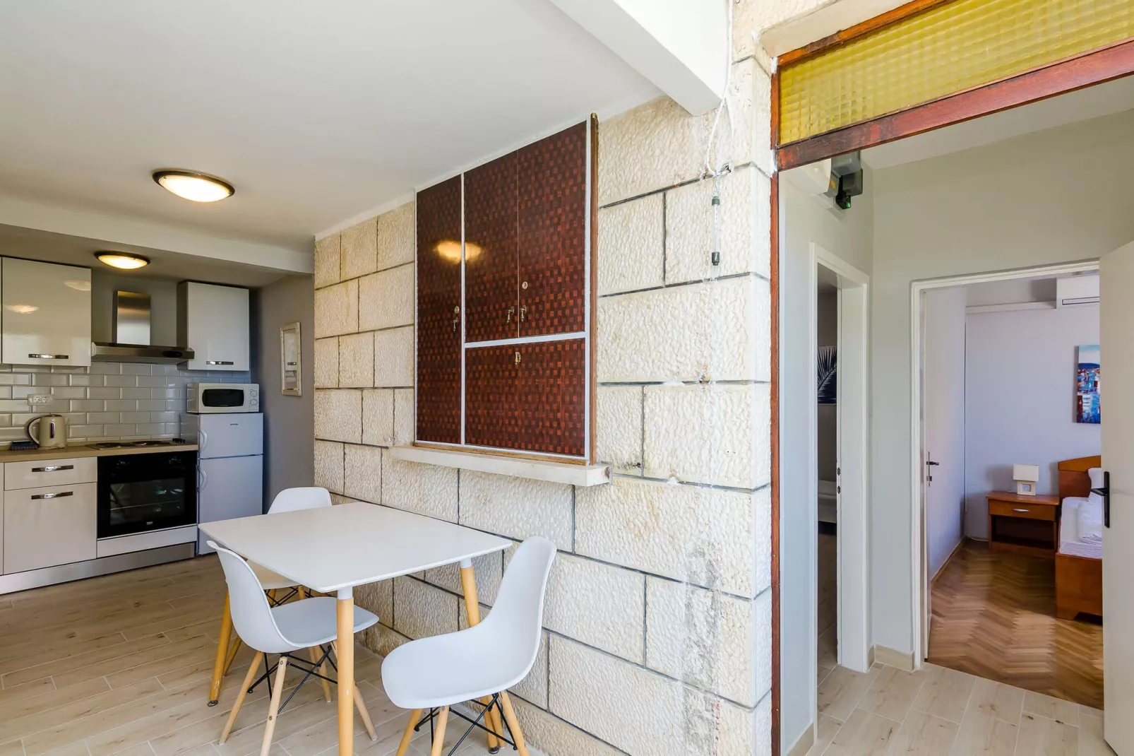 Apartment Kate - Two Bedroom Apartment with Sea View-Dining room