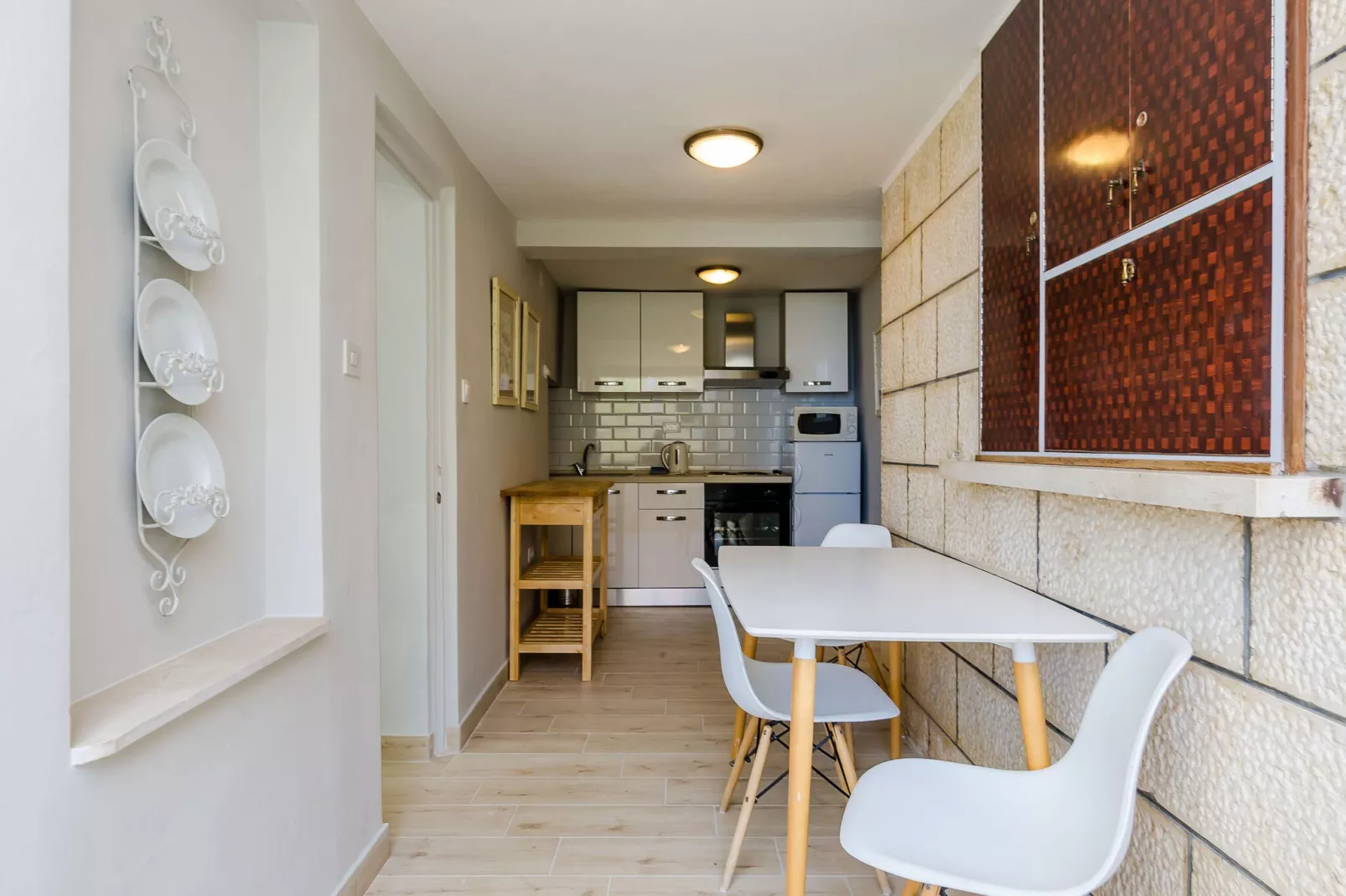 Apartment Kate - Two Bedroom Apartment with Sea View-Dining room