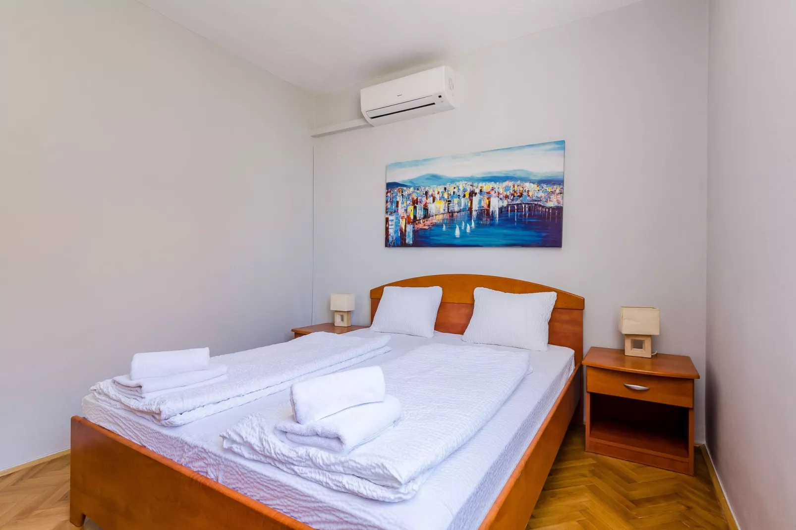 Apartment Kate - Two Bedroom Apartment with Sea View-Bedroom