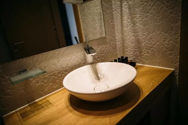 Rooms Lejletul (ST) - Luxury Double Room with Square View (Bedr)-Bathroom