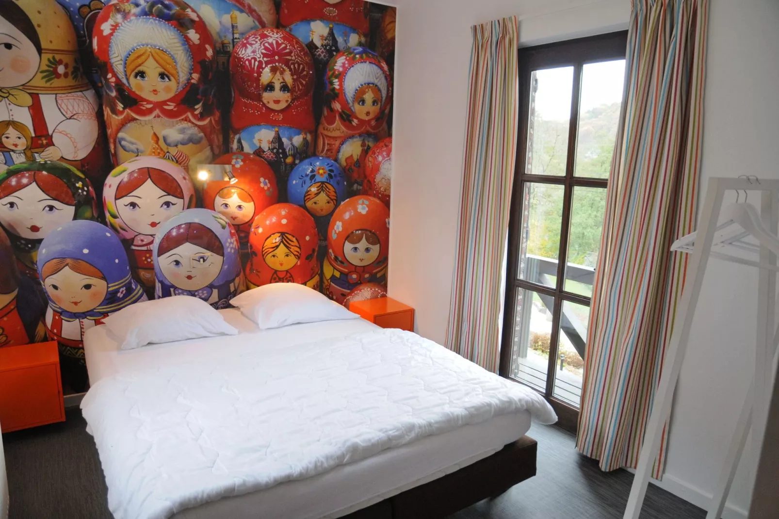 Poppenhuis-Schlafzimmer