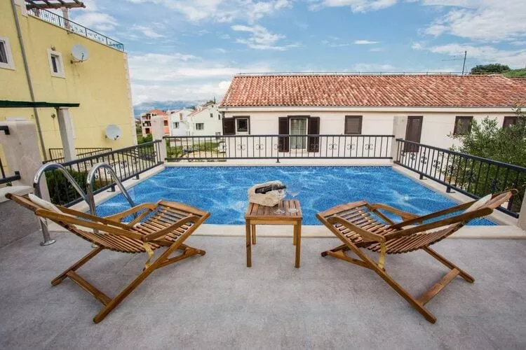 Villa Suzy Lux- Duplex Two Bedroom Villa with Swimming Pool and Sea View-Pool
