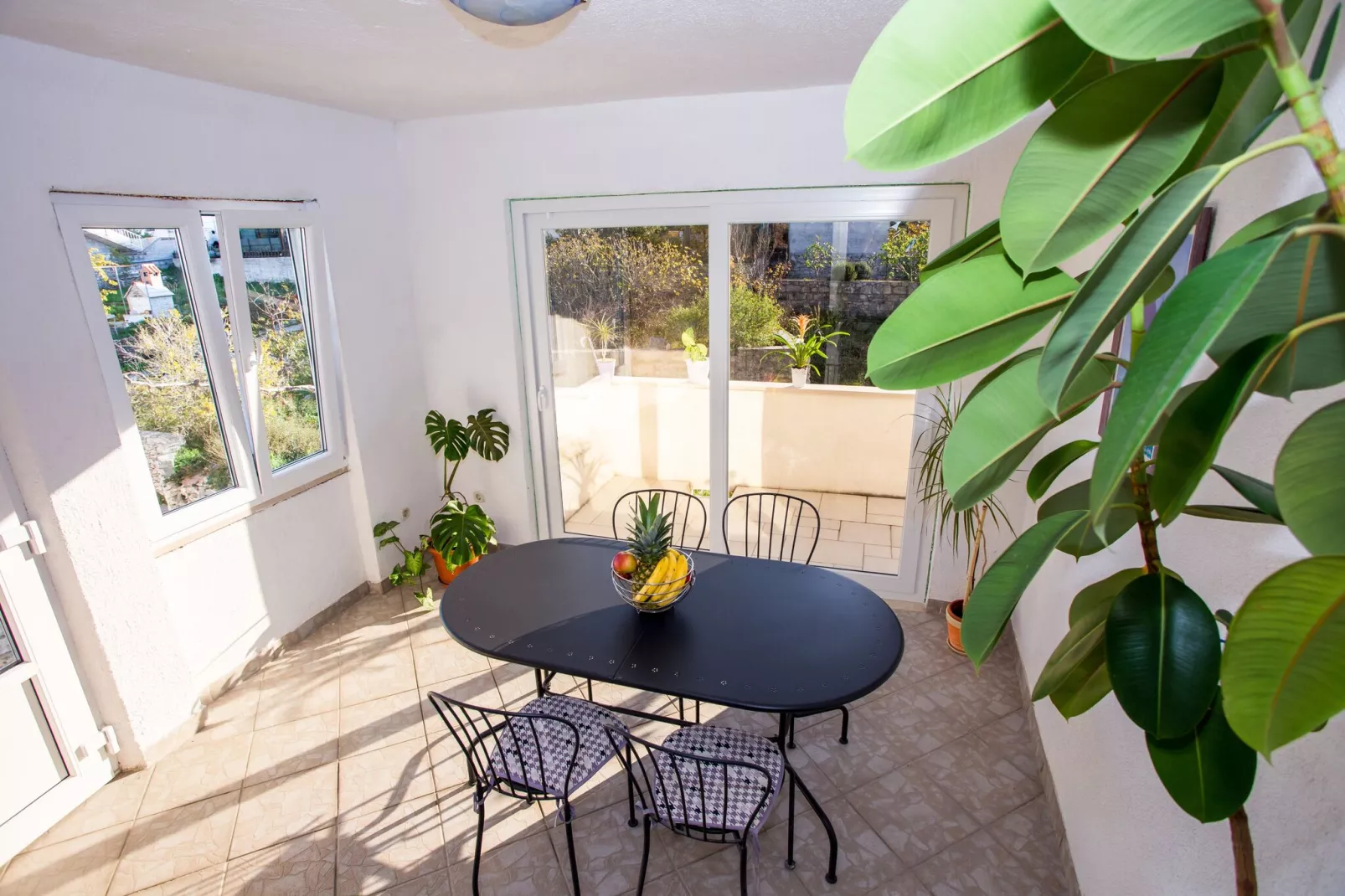 Apartments Tino- Two Bedroom Apartment with Terrace and Sea View(A2)-Terrace