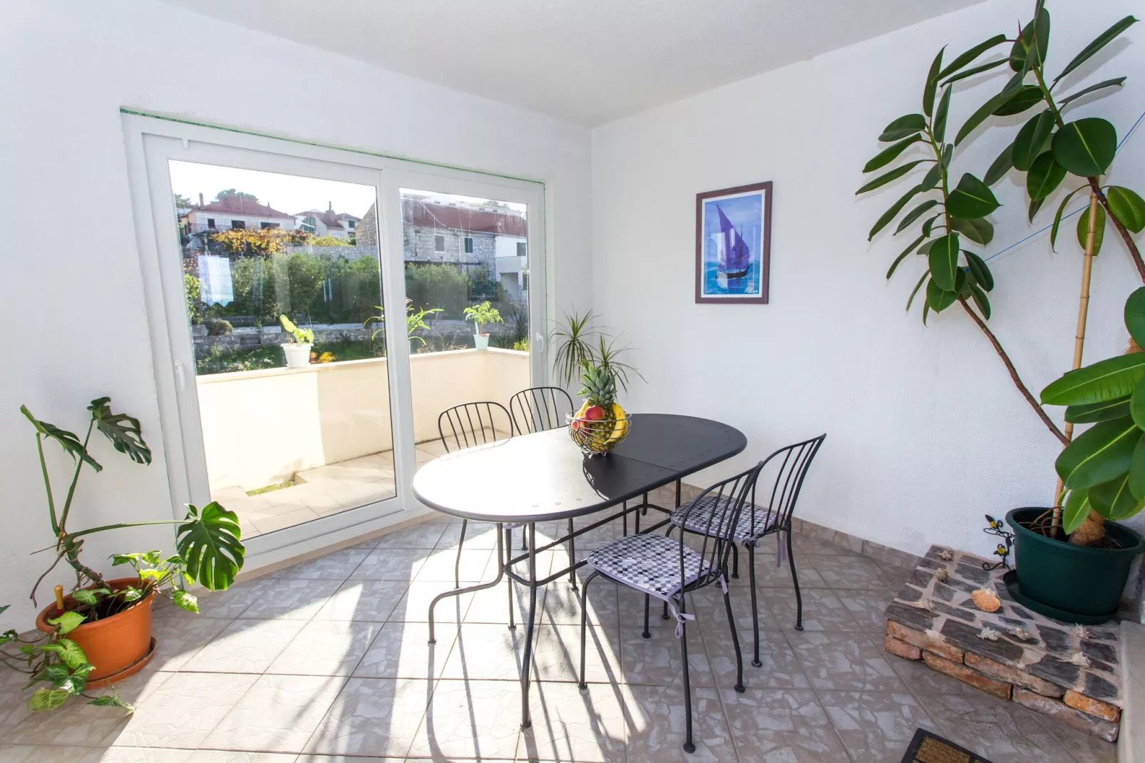 Apartments Tino- Two Bedroom Apartment with Terrace and Sea View(A2)-Terrace