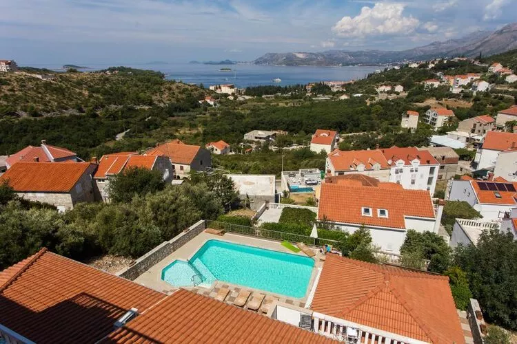 Apartments Villa Bell Memories-Studio Apartment with Balcony and Sea View (A2)-Pool