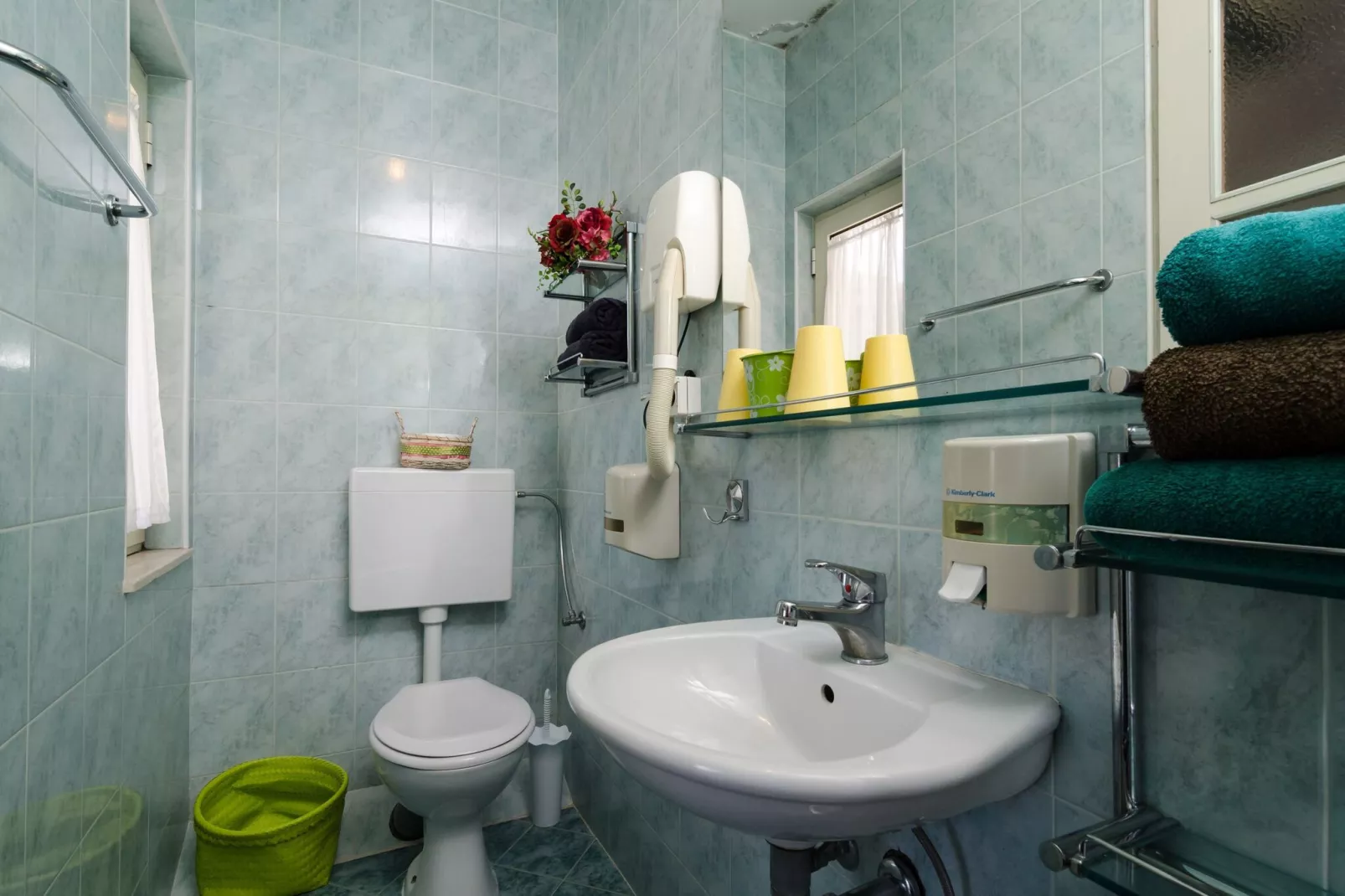 Apartments Villa Bell Memories-One Bedroom Apartment with Balcony and Sea View (A4)-Bathroom