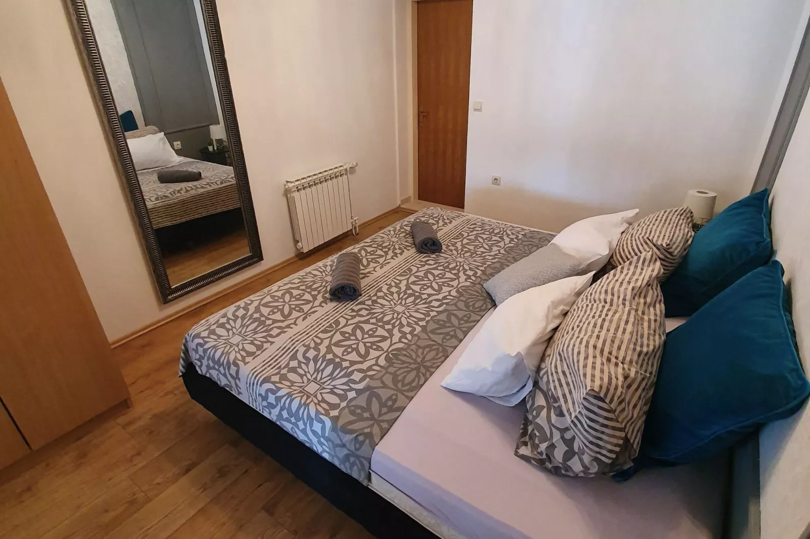 Apartments Villa Bell Memories- Two Bedroom Apartment with Shared Terrace and Sea View (A5)-Bedroom