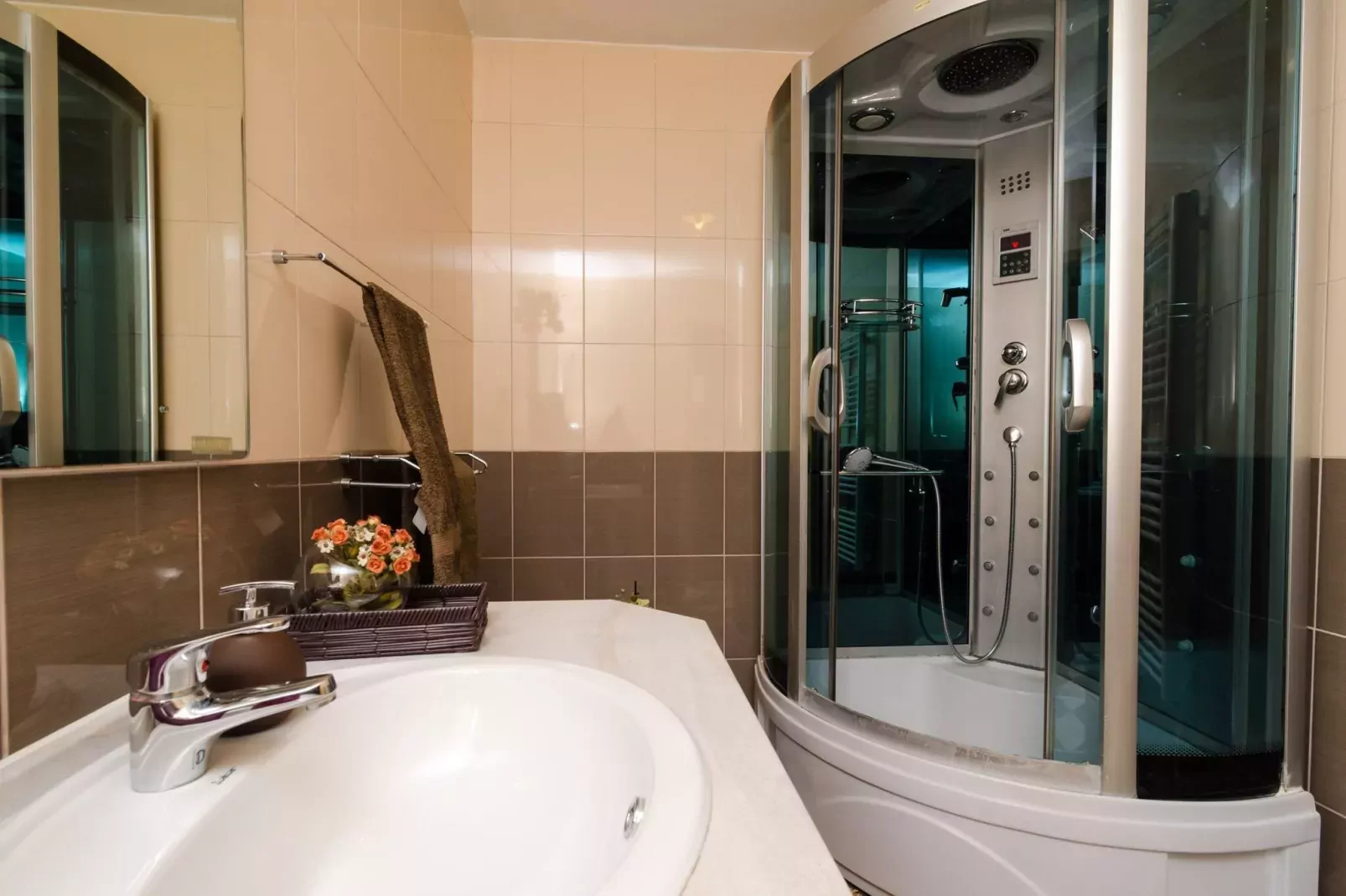 Apartments Villa Bell Memories- Two Bedroom Apartment with Shared Terrace and Sea View (A5)-Bathroom